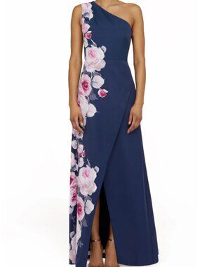 Kay Unger One Shoulder Gown Carissa